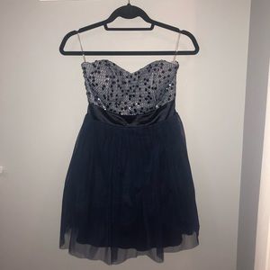 NAVY BLUE DRESS